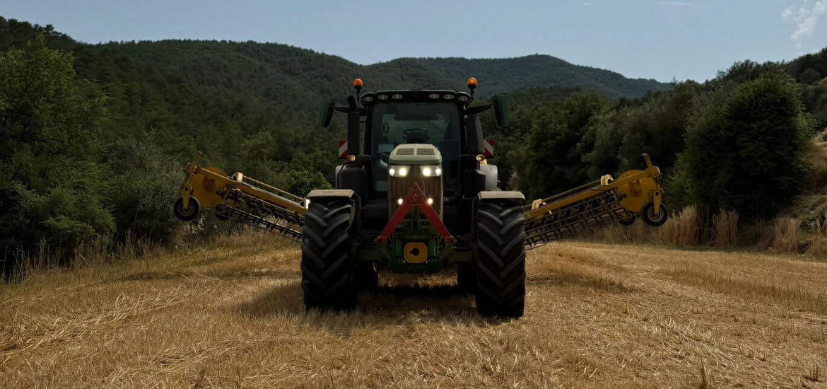 Imatge sobre Preparació de terrenys agrícoles a Lleida